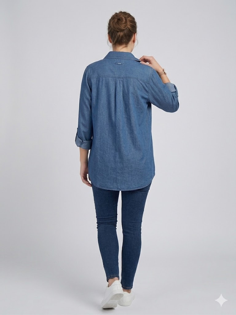 SEDNA Cep Detaylı Tunik 7015 - Lacivert