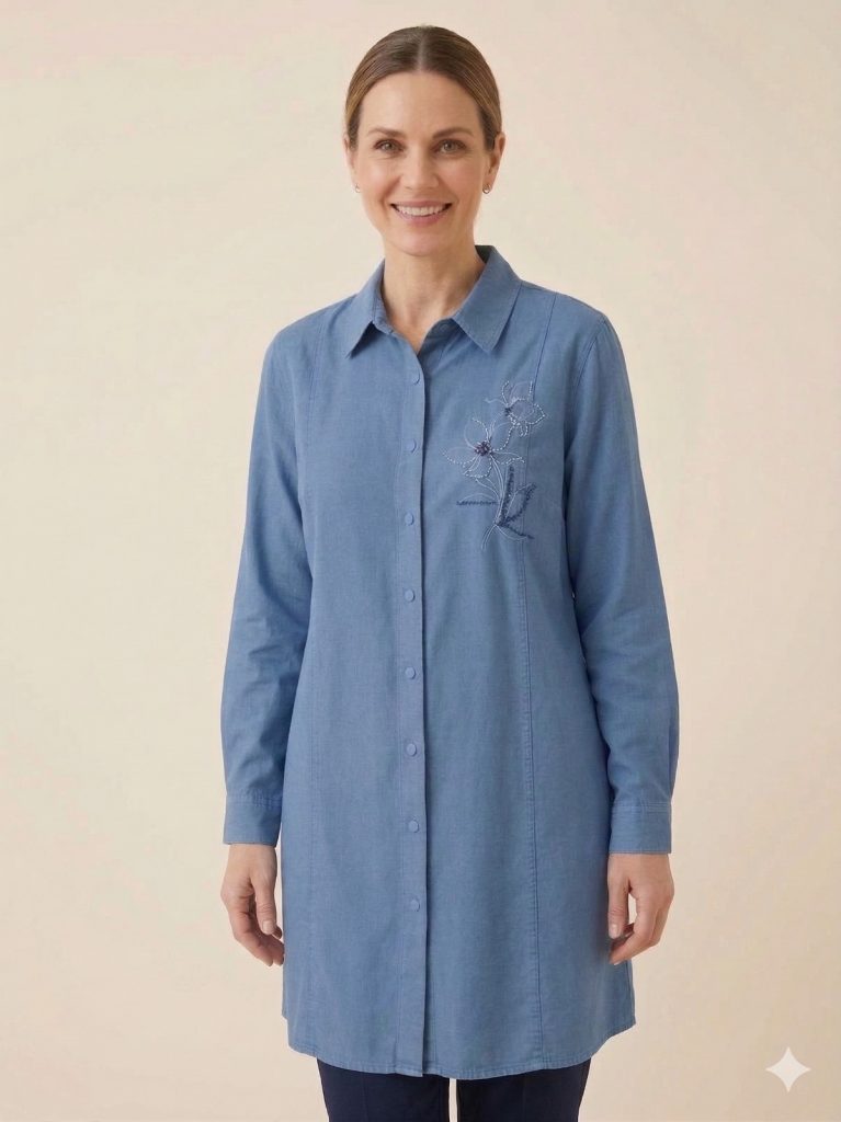 SEDNA Boncuk İşlemeli Tunik 7026