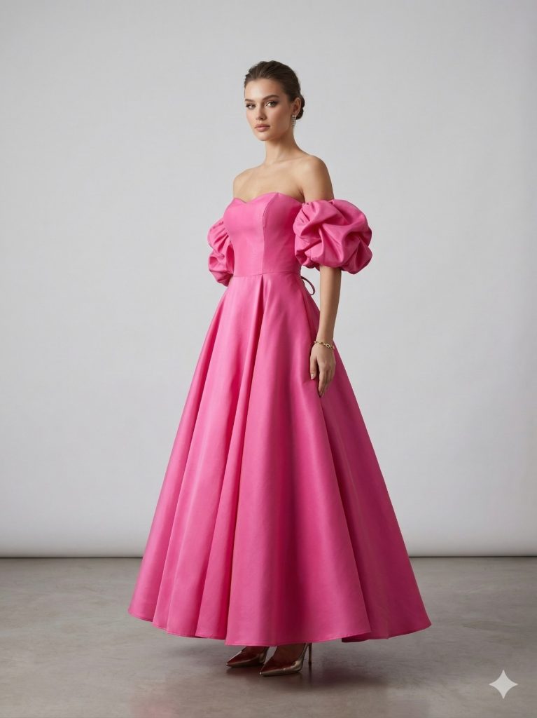 SO LADY Straplez Abiye Elbise  2042