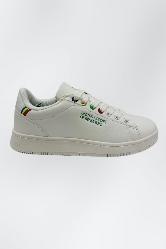 TERDA BENETTON AYAKKABI 10060 - Beyaz