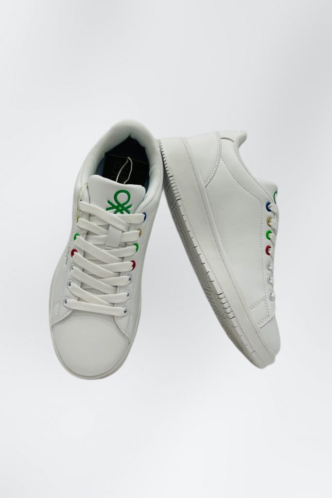 TERDA BENETTON AYAKKABI 10060 - Beyaz