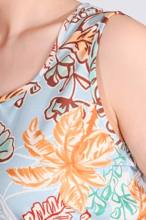 TOLGA SARAÇOĞLU Desenli Örme Bluz 10988