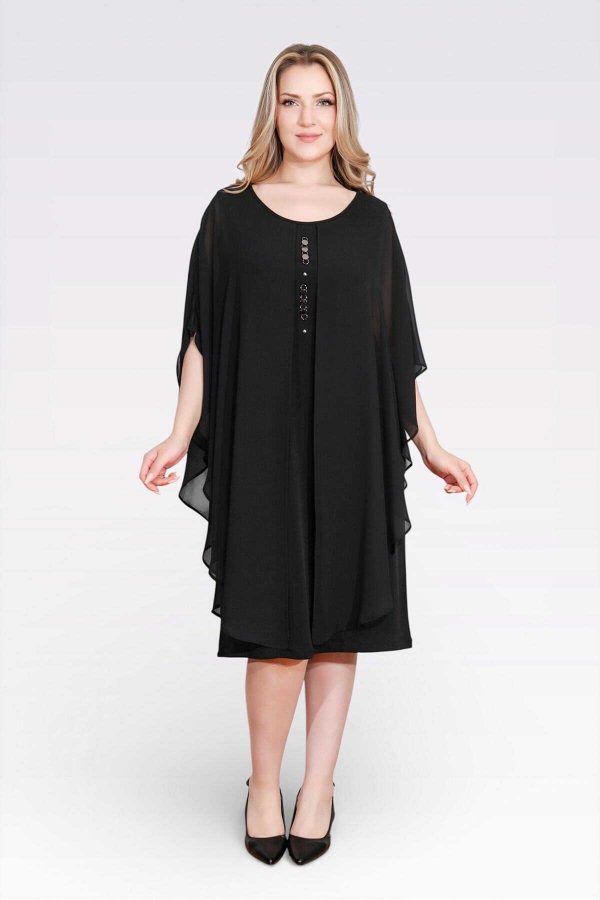 TOLGA SARAÇOĞLU Aksesuar Detaylı Rahat kesim Elbise 40177