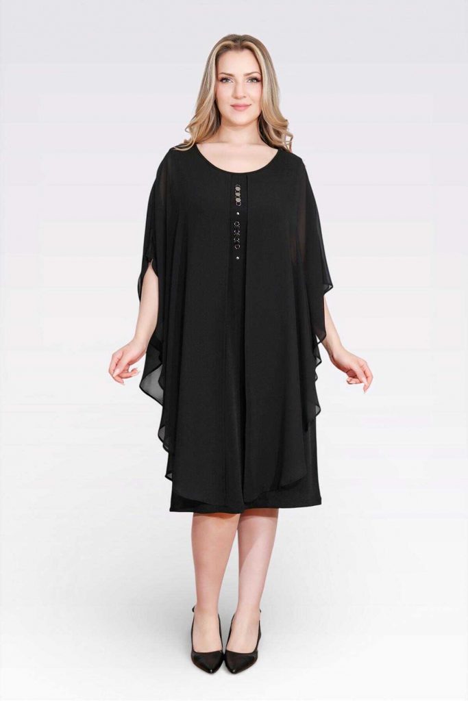 TOLGA SARAÇOĞLU Aksesuar Detaylı Rahat kesim Elbise 40177