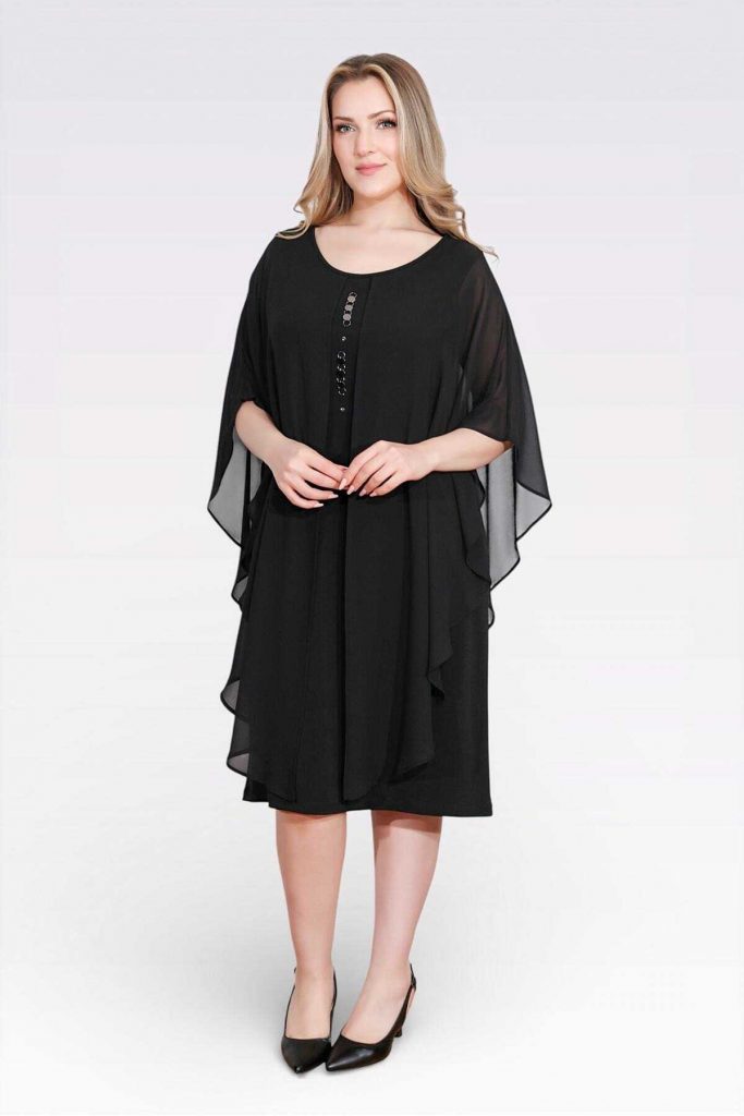 TOLGA SARAÇOĞLU Aksesuar Detaylı Rahat kesim Elbise 40177