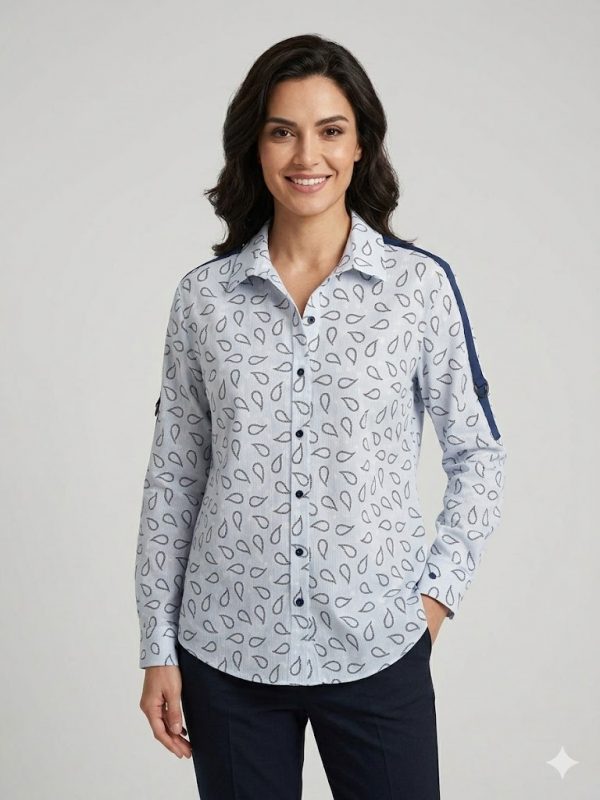 TOLGA SARAÇOĞLU Desenli Gömlek 10804