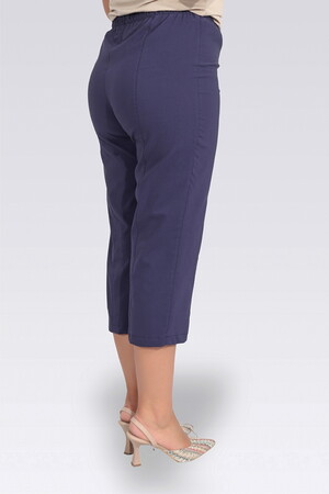 TOLGA SARAÇOĞLU İnce Kumaş Beli Lastikli Rahat Kesim Pantolon 30267