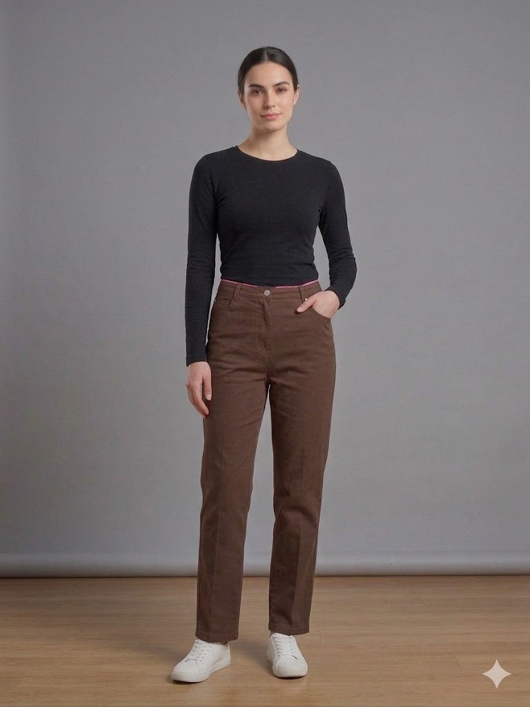 TOLGA SARAÇOĞLU Düz Kesim Pantolon  30215