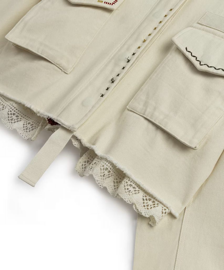 TWIST Aksesuar Detaylı Ceket TW6250005046 - EKRU