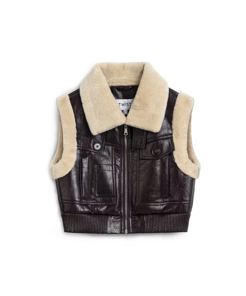 TWIST  Kapak Cepli Yelek TW6250012203 - bordo