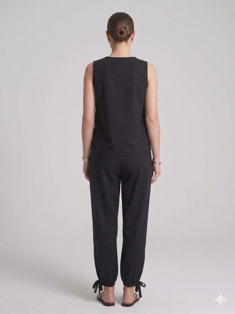 UNIQUE Boncuk İşlemeli Bluz 267016