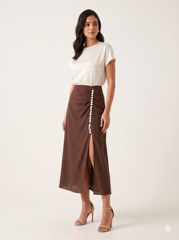 UNIQUE Bürümcük Kumaş Etek 266007