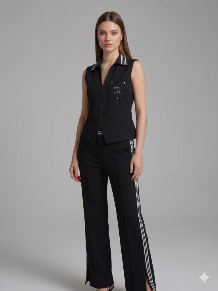 YSATİS Şerit Detaylı Pantolon 2000113