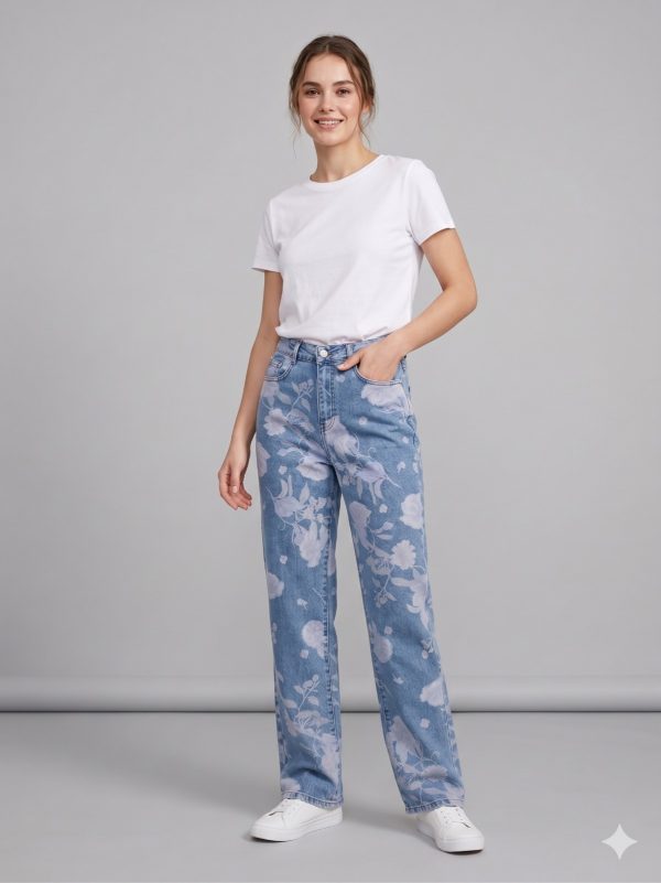 YSATİS Desenli Pantolon 9200109