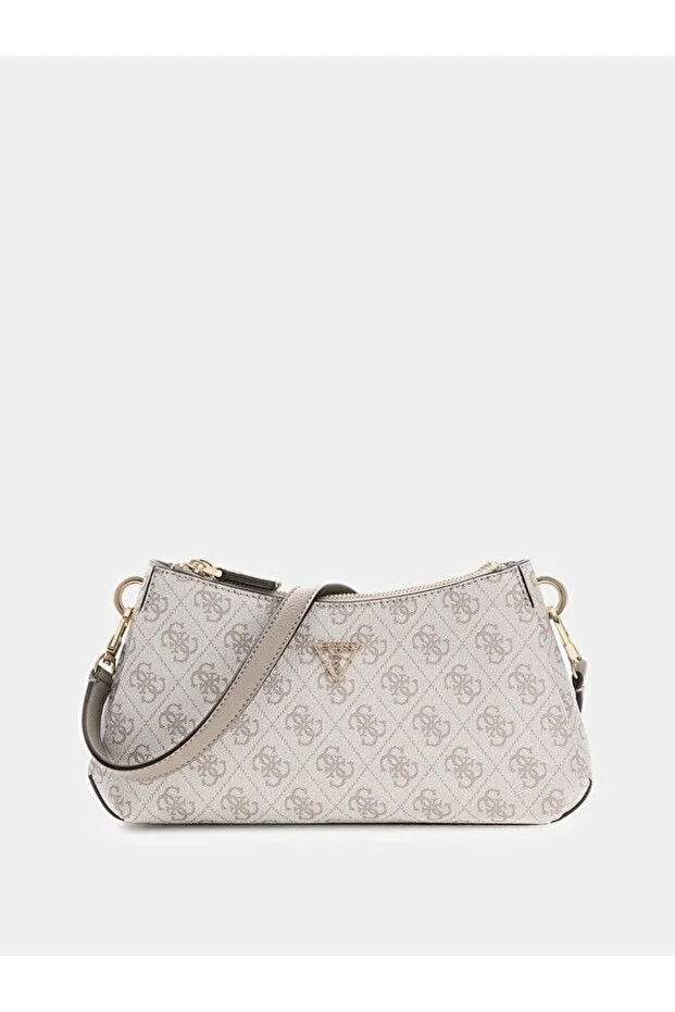 GUESS Noelle 4G Logo Mini Çapraz Çanta HWBG9672730 - kemik