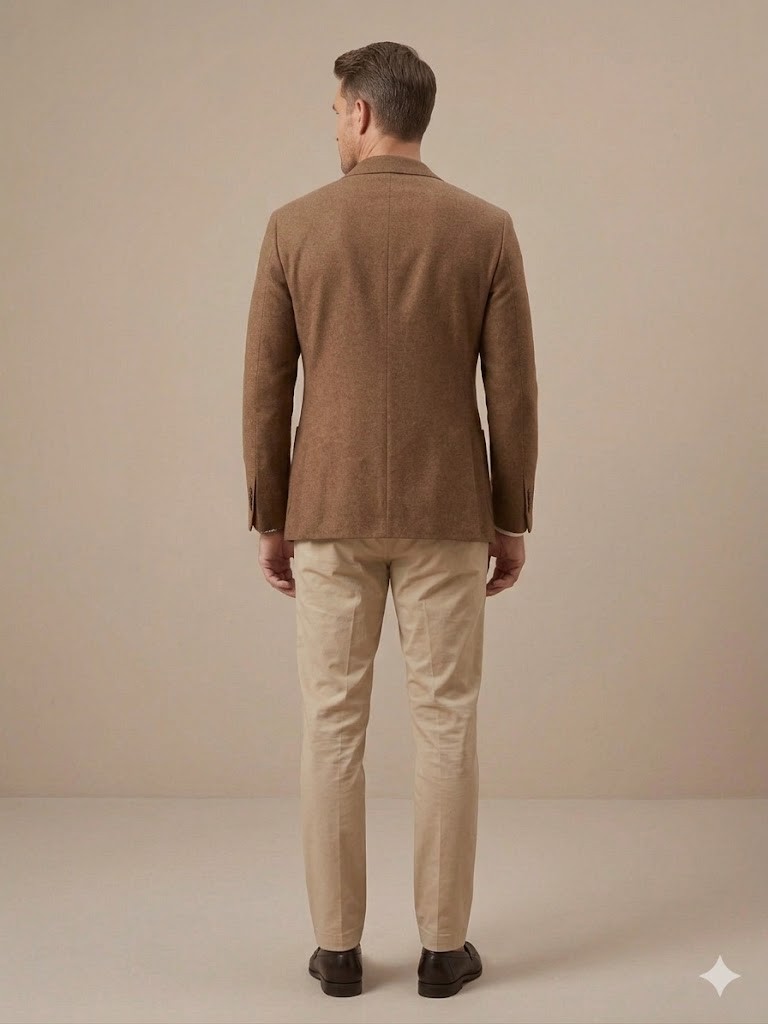 KİP Slim Fit Keten Görünümlü Blazer Ceket  10233 - camel