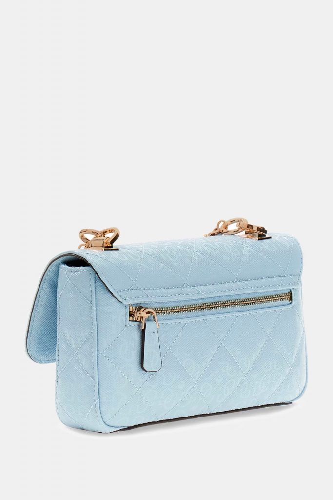 GUESS Libby Crossbody Çanta HWGG9912200 - MAVİ