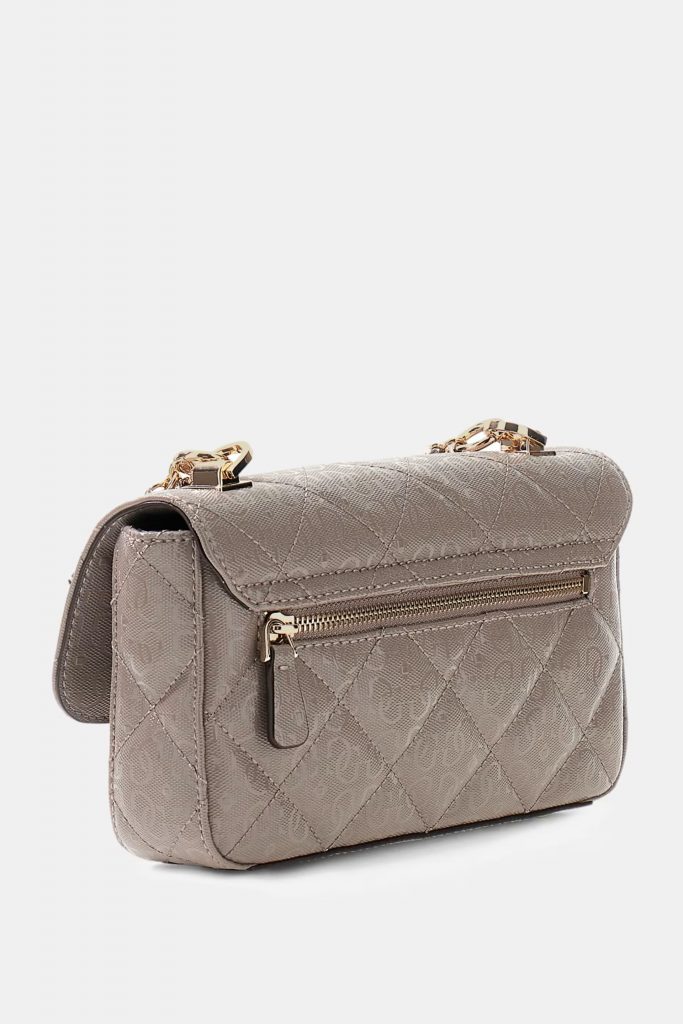GUESS Libby Crossbody Çanta HWGG9912200 - VİZON