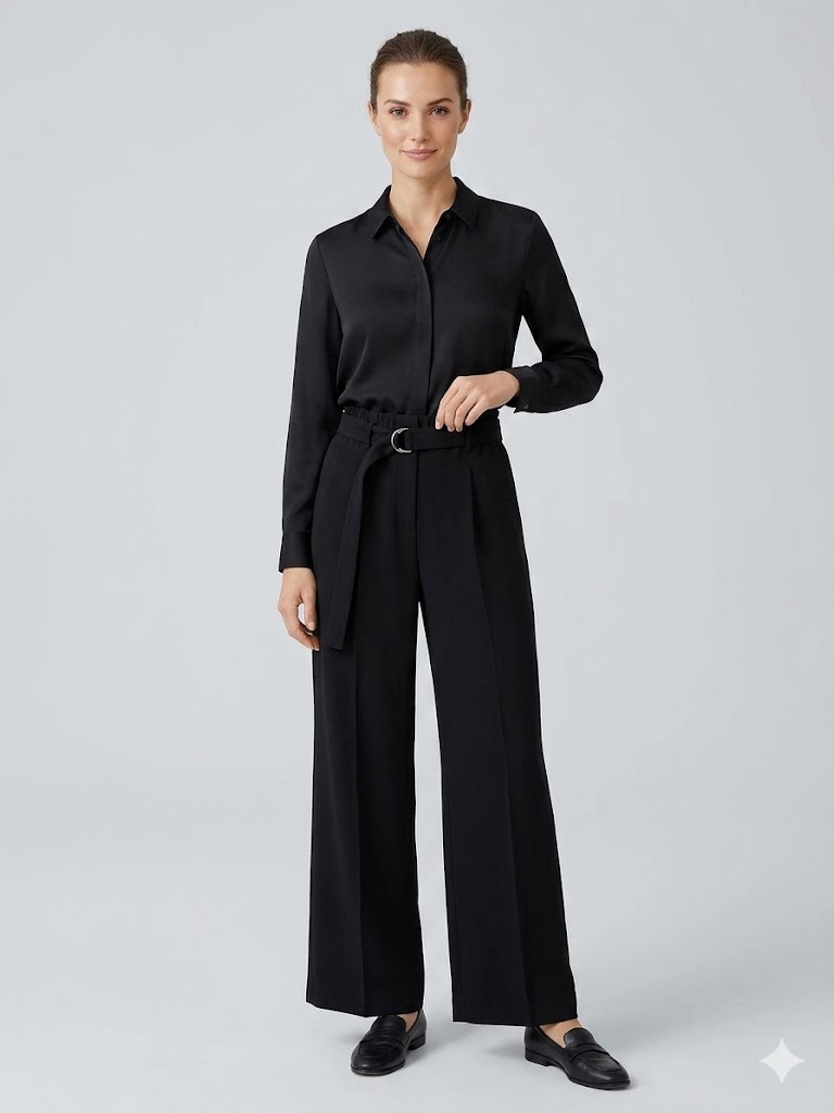 ERCAN AKDENİZ Beli Kemerli Pantolon 5015