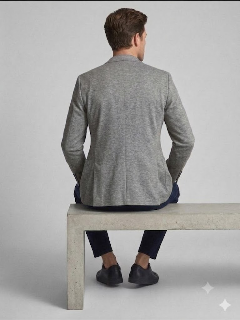 SELİM HAVAN Erkek Şık Kesim Smart Casual Ceket 0012 - GRİ