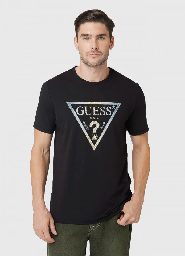 GUESS Üçgen Logolu T-Shirt M4BI35J1314