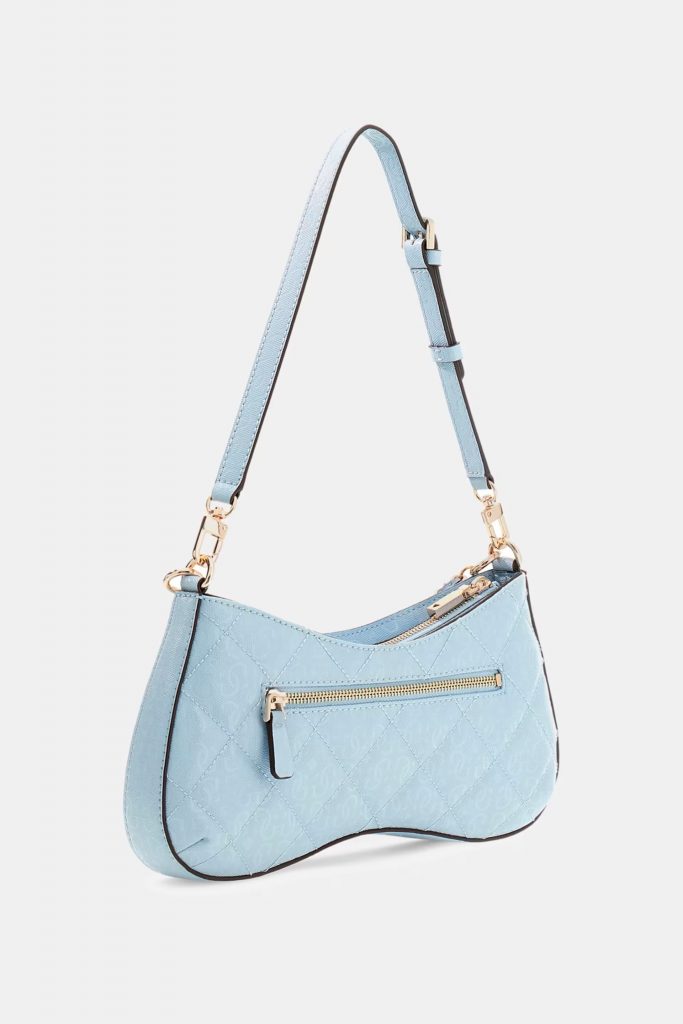GUESS Libby Omuz Çantası HWGG9912180 - MAVİ
