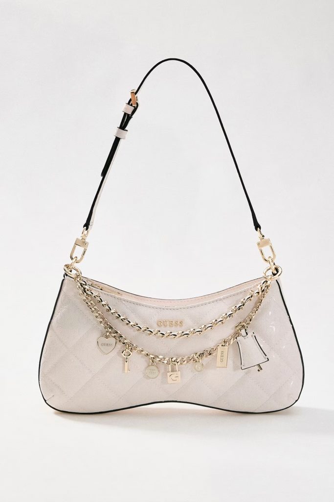 GUESS Libby Omuz Çantası HWGG9912180 - VİZON