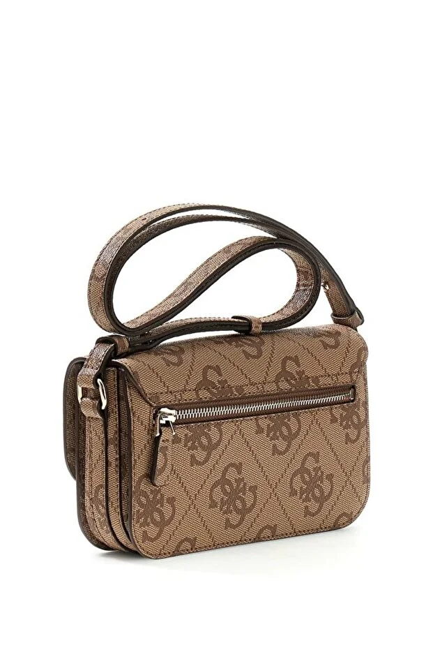 GUESS Janie Logo Kadın El Çantası HWOS9924210 - Latte