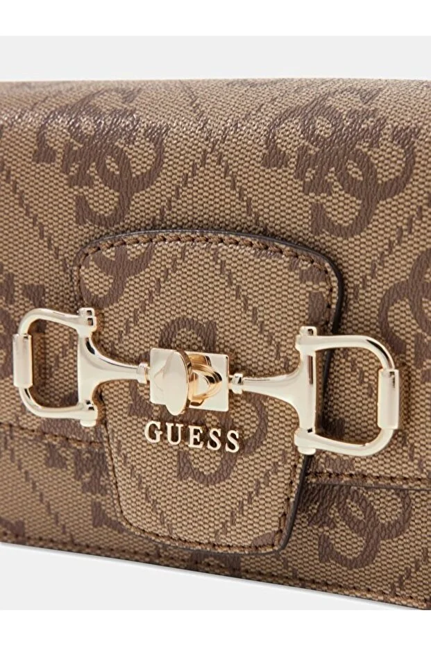 GUESS Janie Logo Kadın El Çantası HWOS9924210 - Latte
