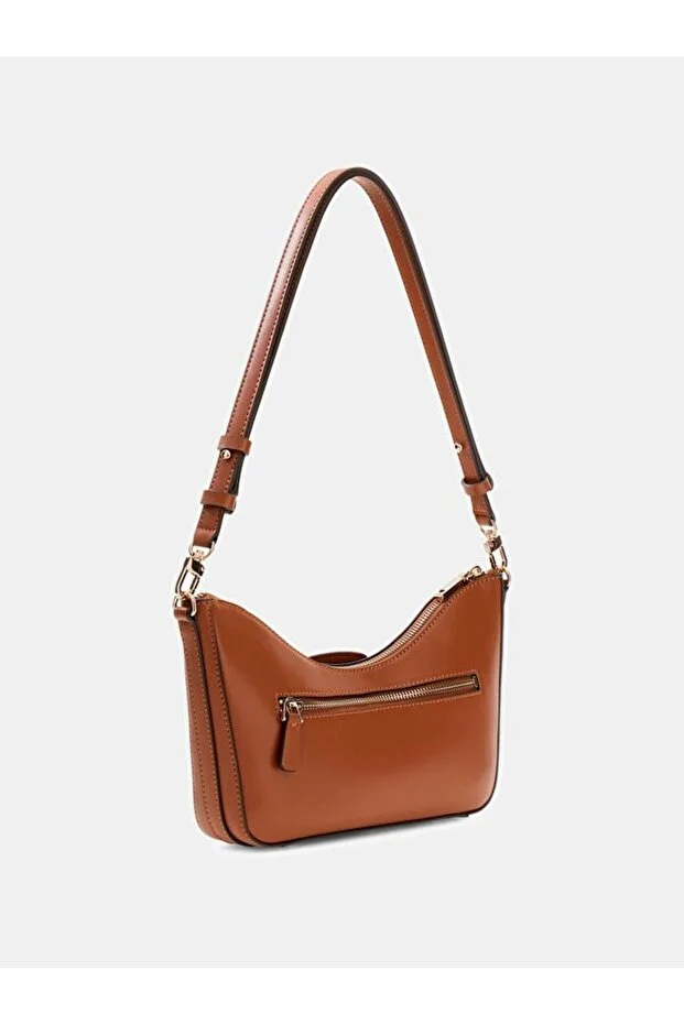 GUESS Janie Logolu Omuz Çantası HWVG9910180 - konyak
