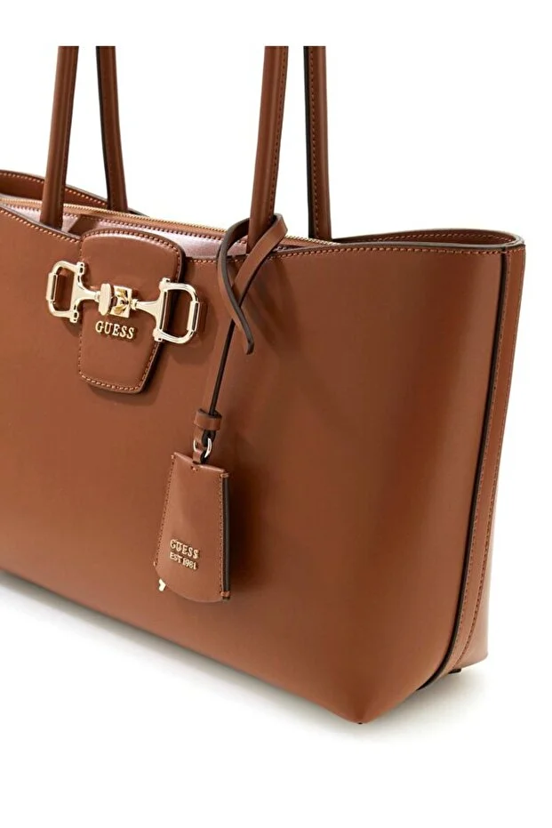 GUESS Janie Kadın Omuz Çantası HWVG9910230 - konyak