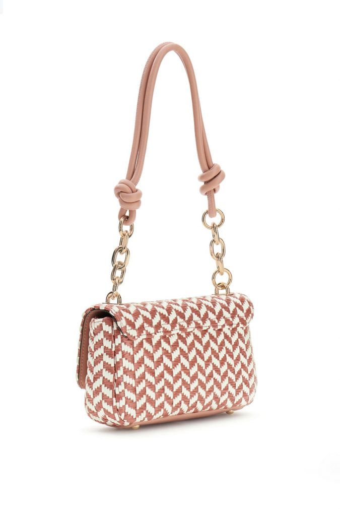 GUESS  Tessi Kapaklı Kadın Omuz Çantası HWWG7691190 - pembe