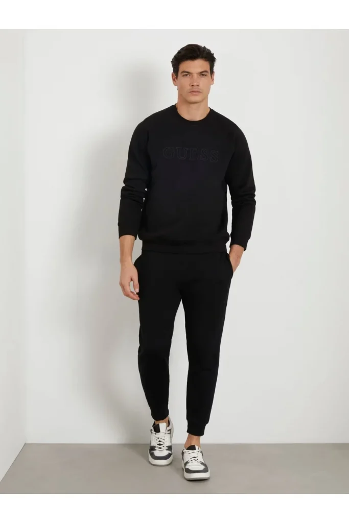 GUESS Aldwin Erkek Jogger Eşofman Altı Z2YB22K9V31 - Siyah