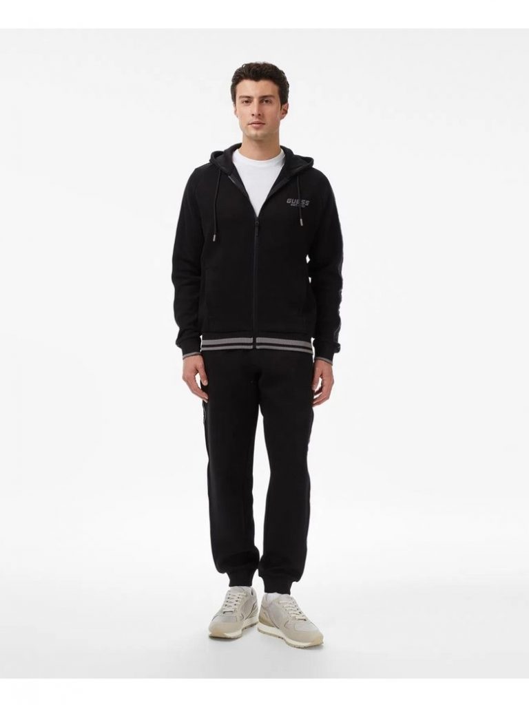 GUESS Finlo Regular Fit Erkek Eşofman Altı Z5BB18KB3P2 - Siyah