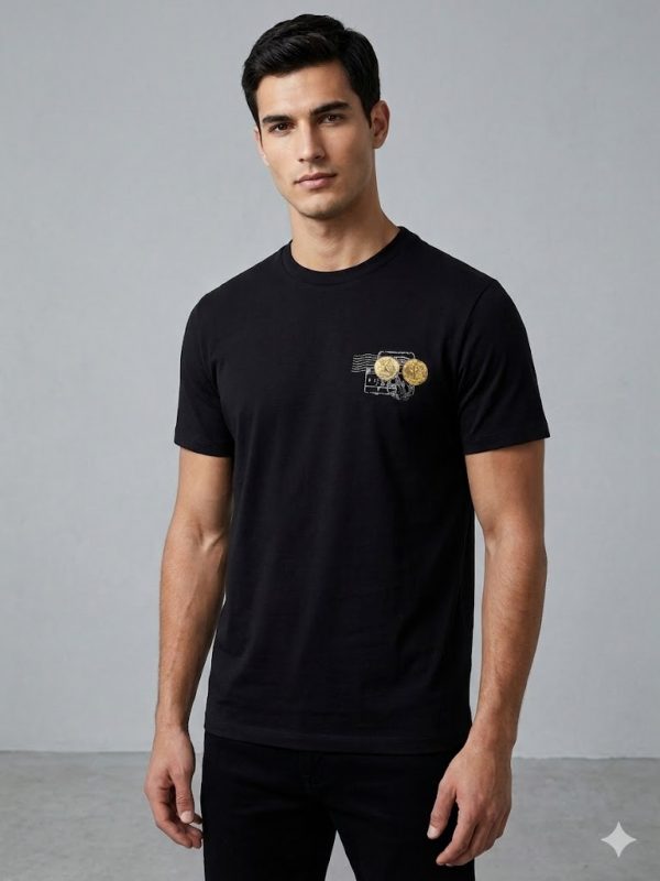 GUESS Erkek Modern Kesim Bisiklet Yaka T-Shirt M6GI37K3318
