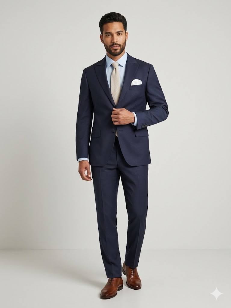 HAVAN Erkek Zarif Kesim Slim Fit Takım Elbise 6501