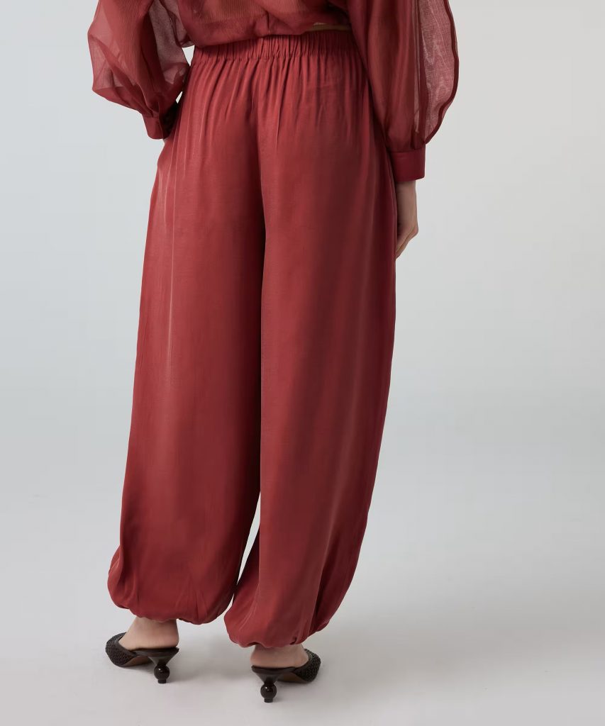 İPEKYOL Cepli Balon Fit Pantolon IS1260003184 - GÜL KURUSU