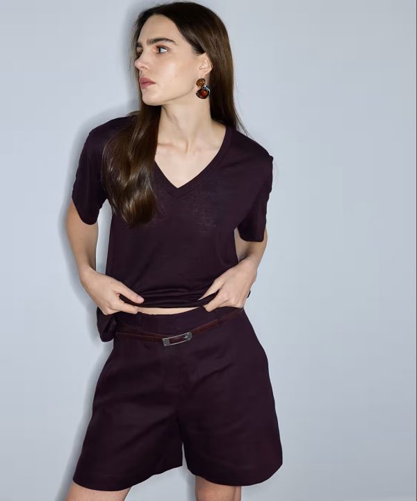 İPEKYOL Hotfix Baskılı V Yaka Tshirt 260070177