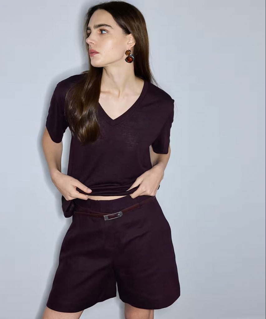 İPEKYOL Hotfix Baskılı V Yaka Tshirt 260070177