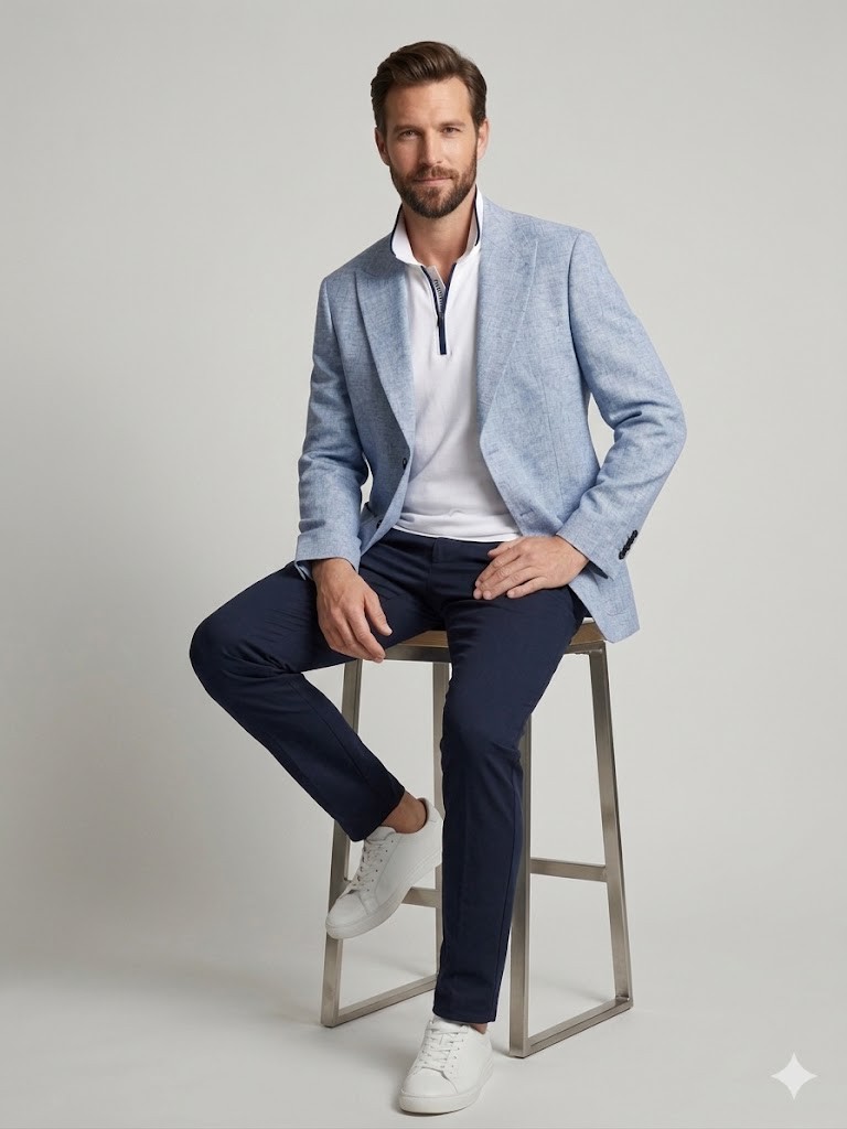 KİP Slim Fit Keten Görünümlü Blazer Ceket  10233