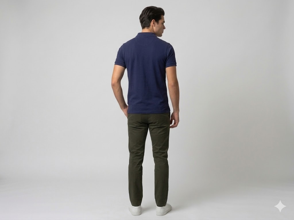 KİP Erkek Polo Yaka Basic T-Shirt 1830 - Lacivert
