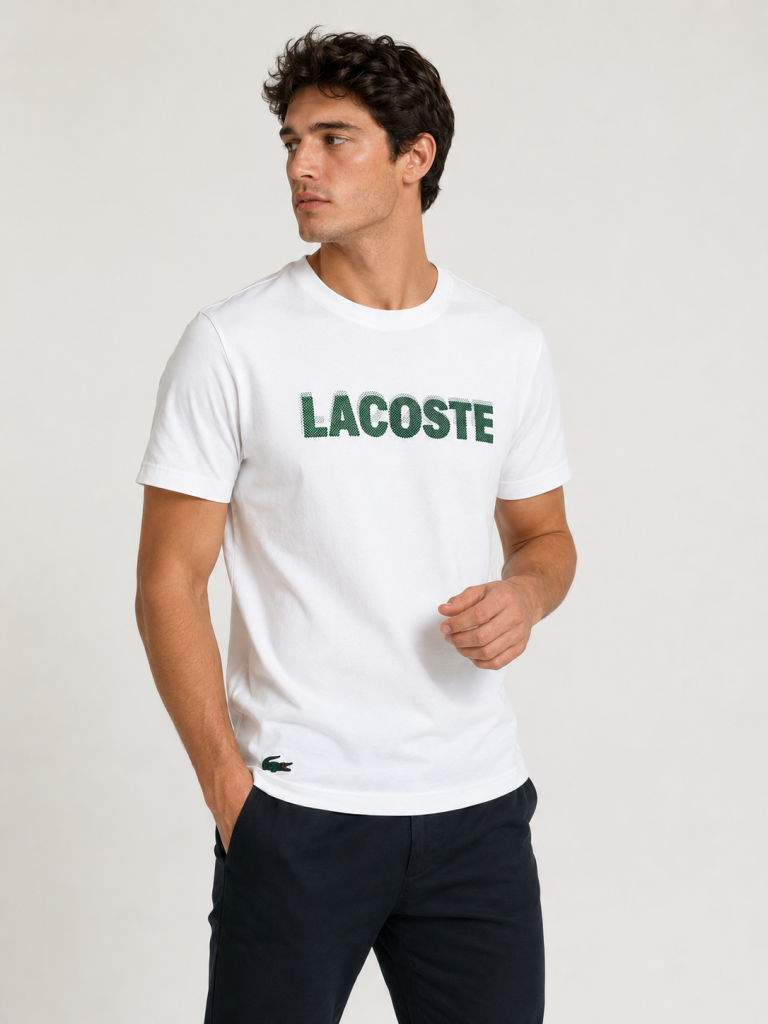LACOSTE Erkek Baskılı T-shirt 0217737