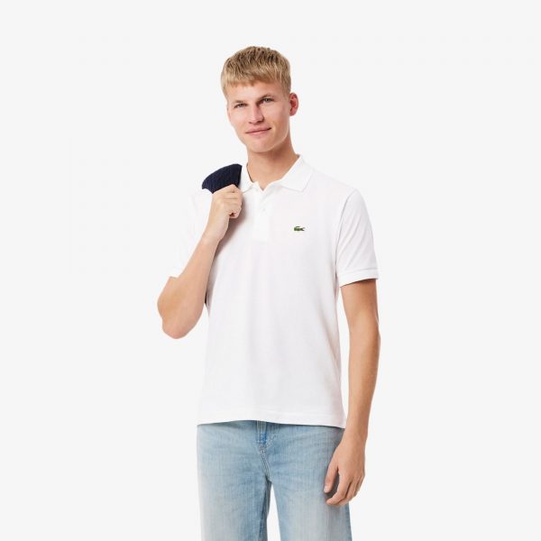 LACOSTE Erkek Classic Fit Beyaz Polo 1212001