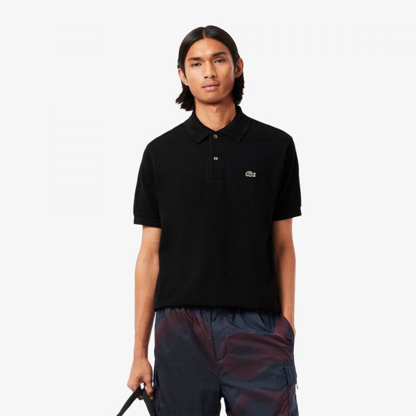 LACOSTE Erkek Classic Fit Siyah Polo 1212031