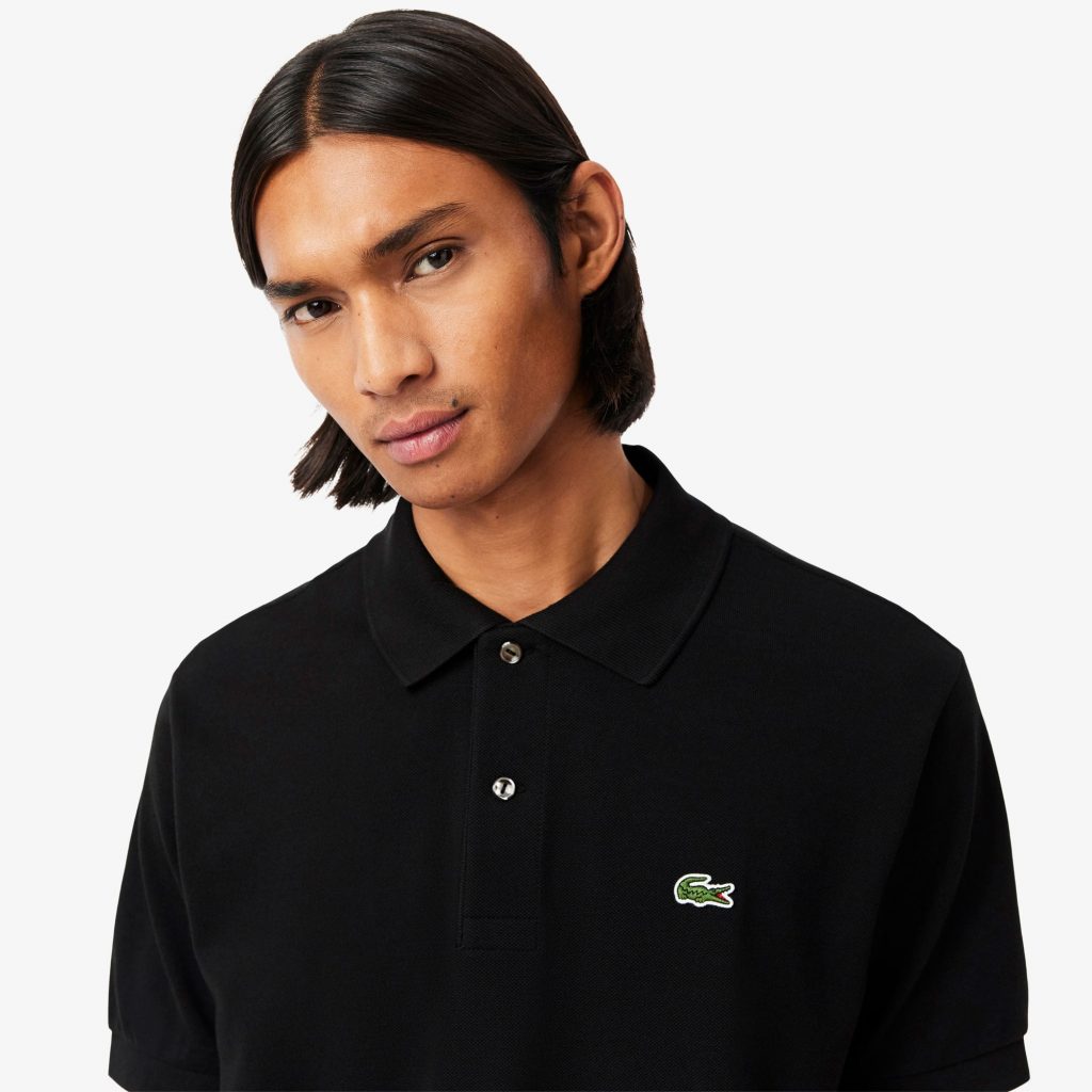 LACOSTE Erkek Classic Fit Siyah Polo 1212031