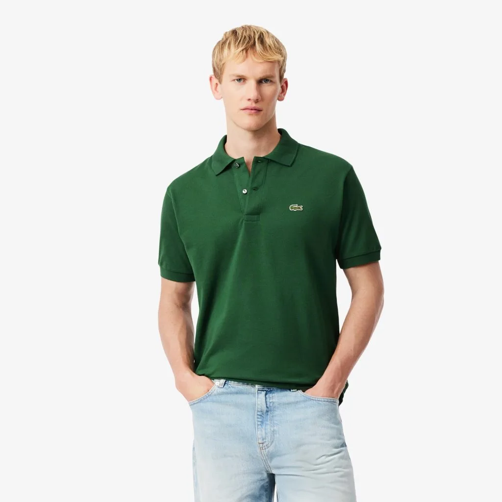 LACOSTE Erkek Classic Fit Yeşil Polo 1212132