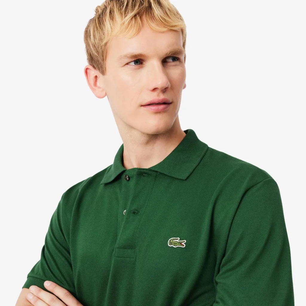 LACOSTE Erkek Classic Fit Yeşil Polo 1212132