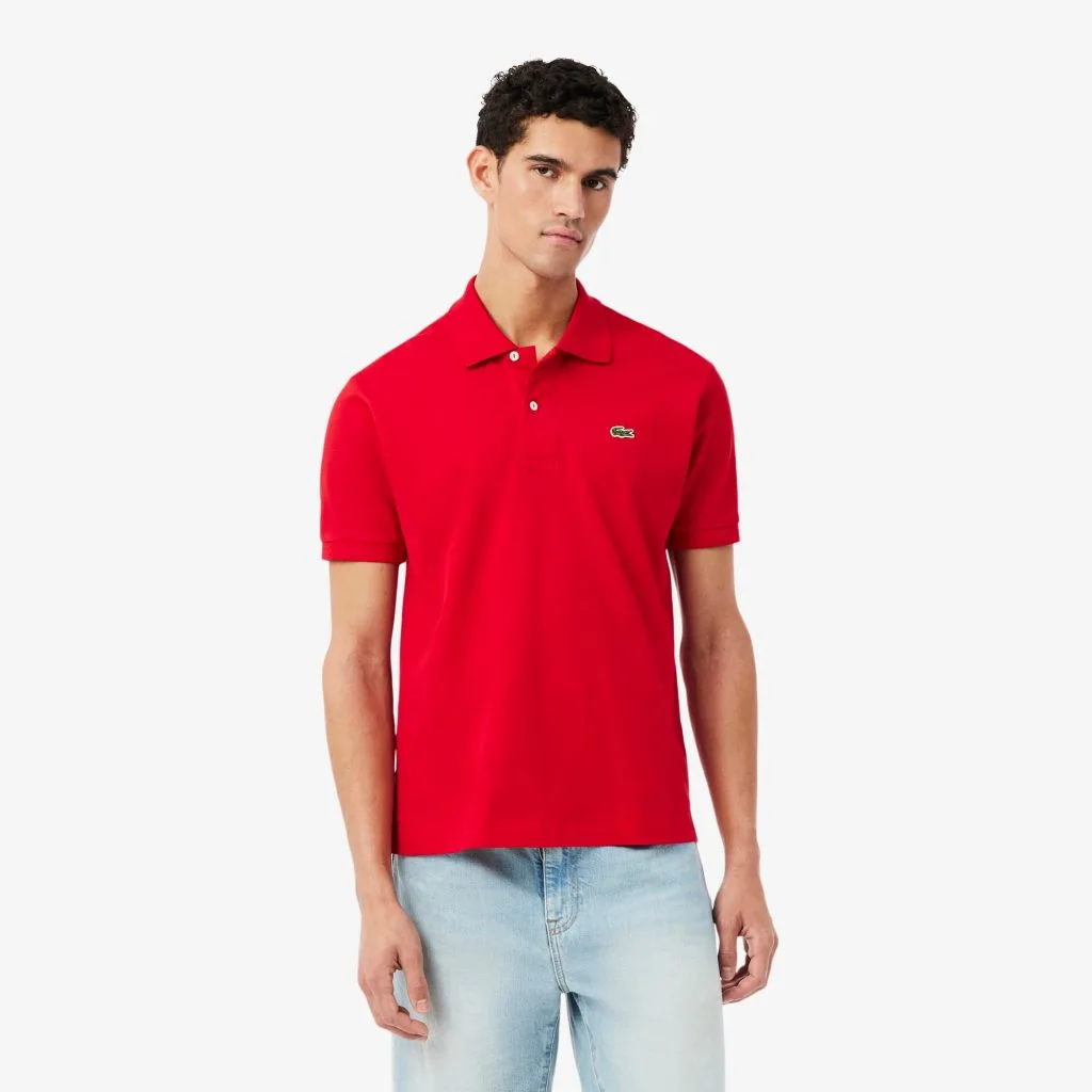 LACOSTE Erkek Classic Fit Kırmızı Polo 1212240