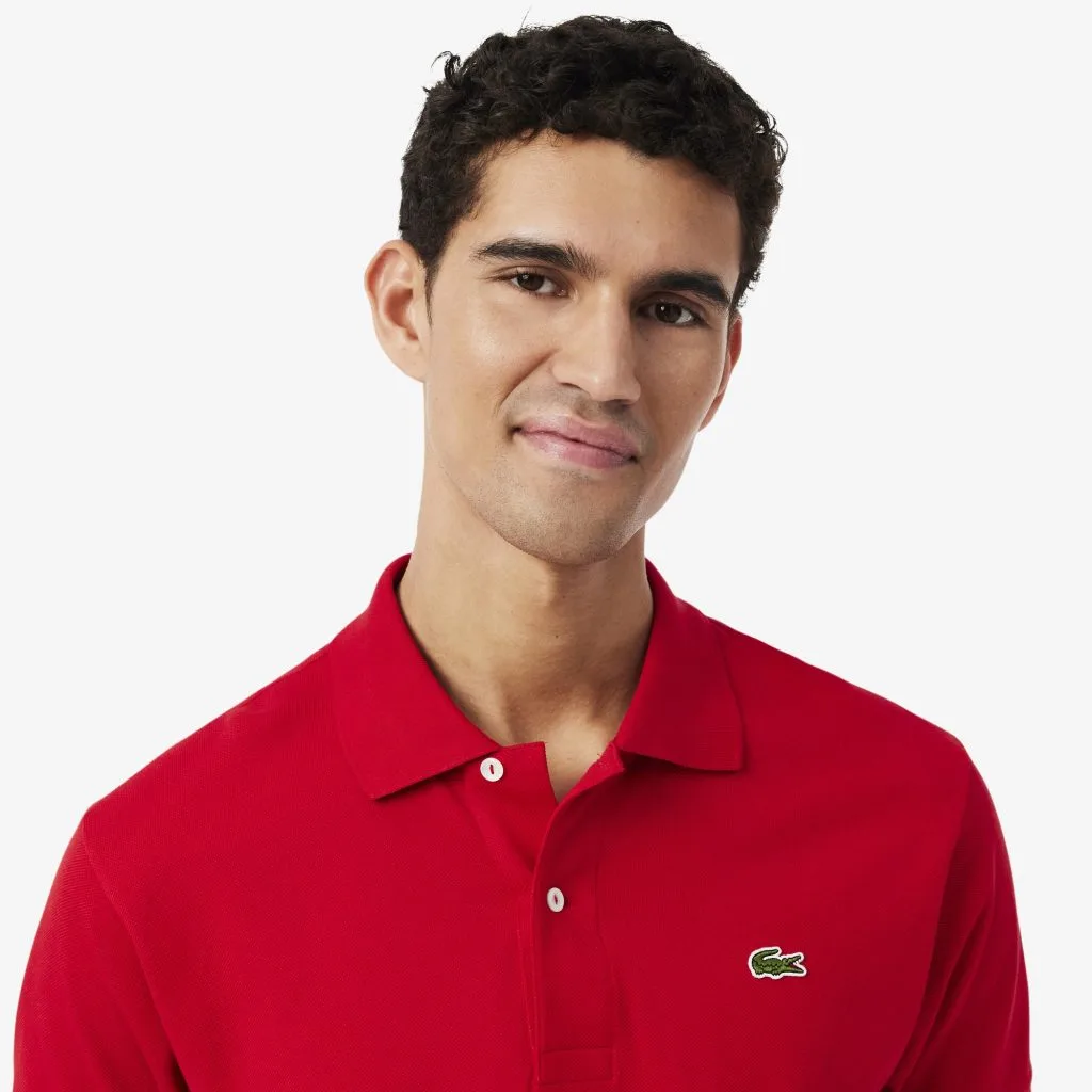 LACOSTE Erkek Classic Fit Kırmızı Polo 1212240