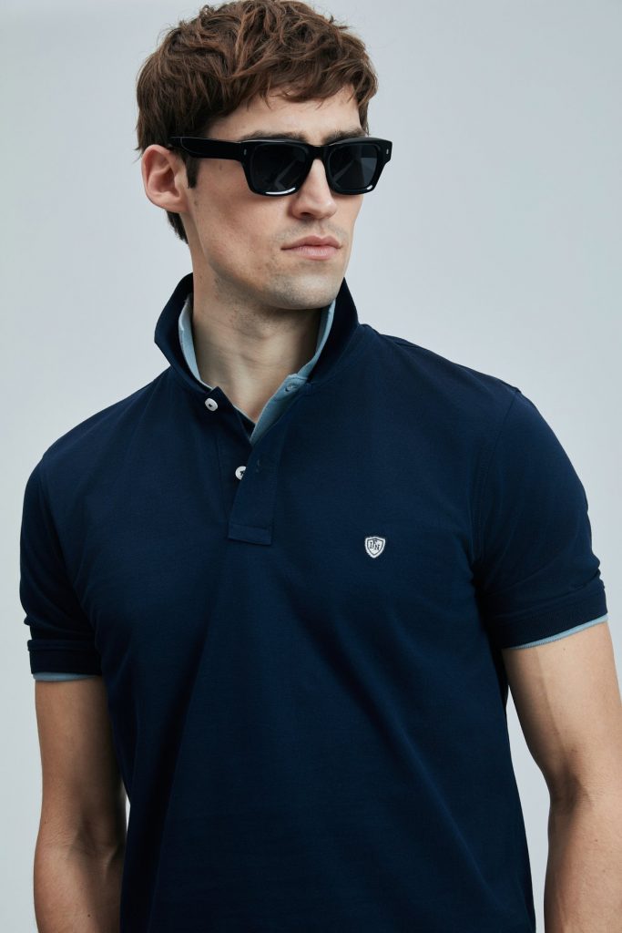 LUFİAN Laon Smart Erkek Polo T-Shirt 111040206 - Lacivert